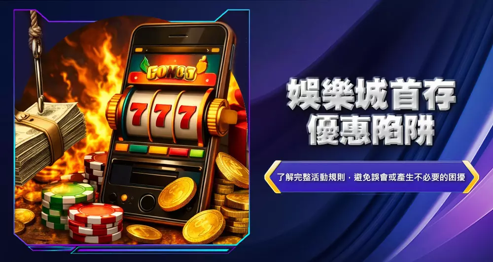 娛樂城首存優惠陷阱